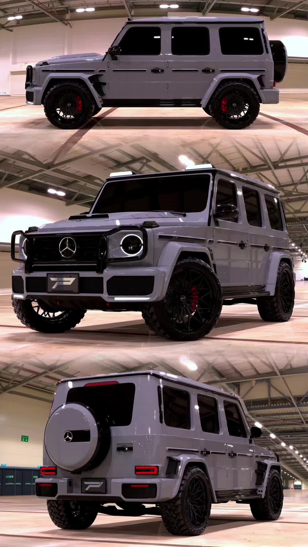 Mercedes G Wagon gets a bold Brabus inspired 3D design
