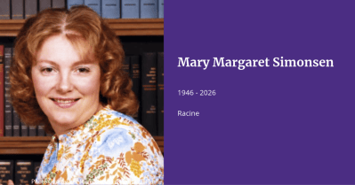 Mary Margaret Simonsen, 80, of Racine – obituary