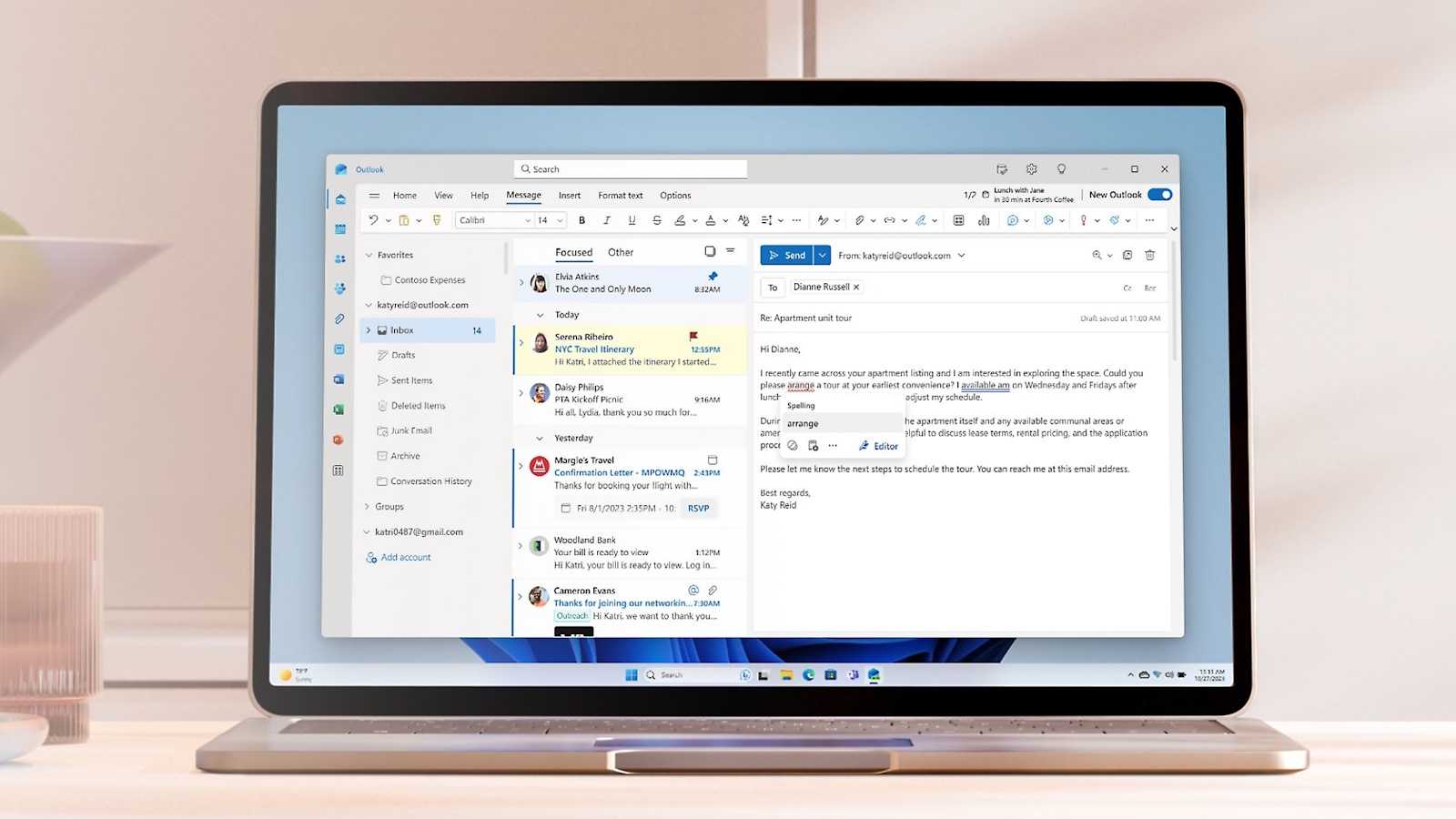New Outlook stores your settings in a hidden file. You should back it up