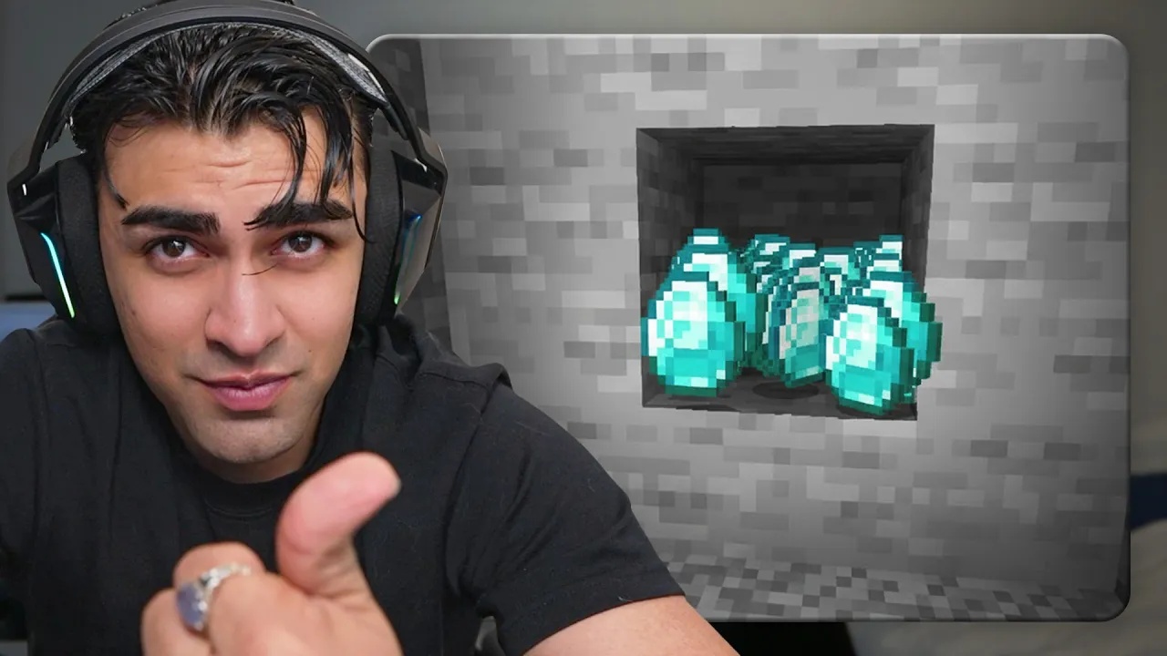 Minecraft, but drops are random