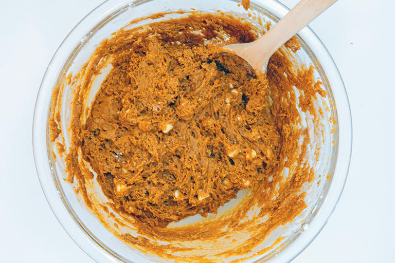 Pumpkin cookies with cake mix