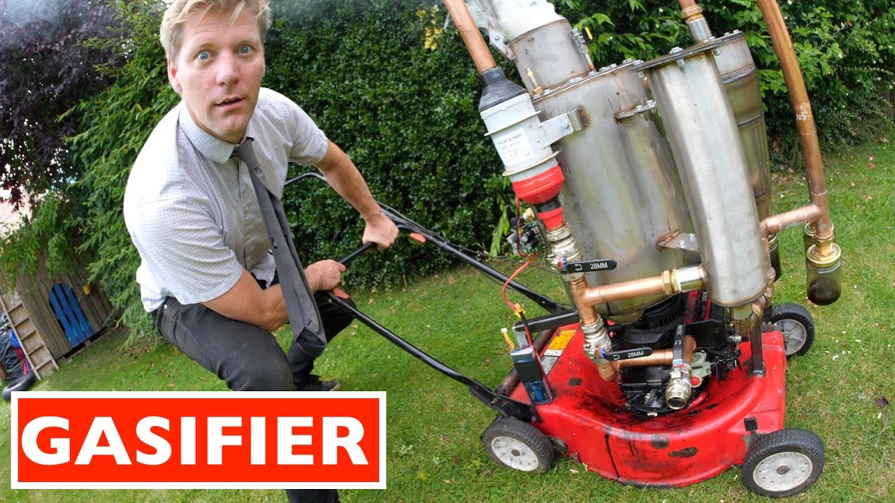 How I turned wood into lawn care magic