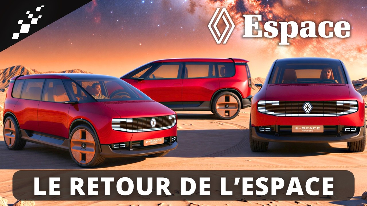 Renault ressuscite l'Espace électrique