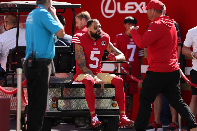 49ers GM John Lynch reveals Mike Evans' defiant injury message to him