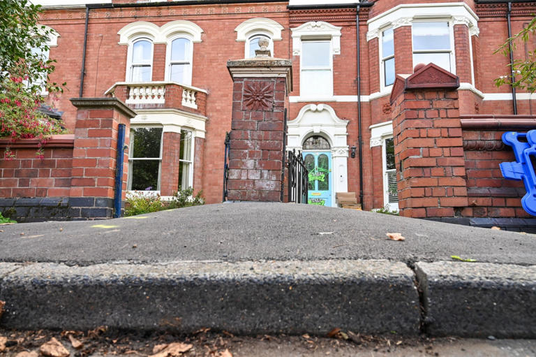 Bungling council workers create 1ft-high speed bump in middle of path