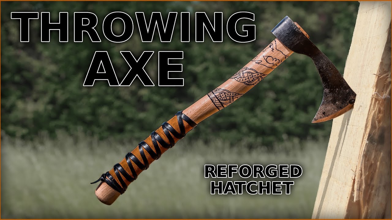 Vikings inspired throwing axe