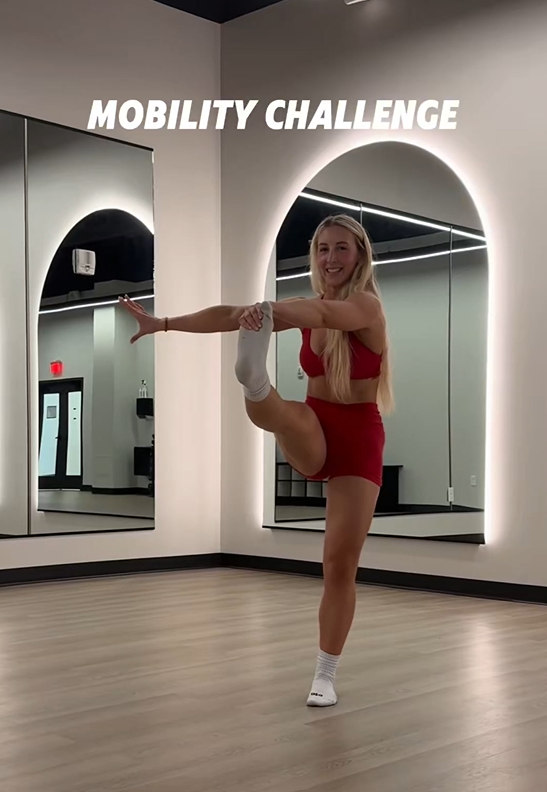 Mobility challenge to test your flexibility
