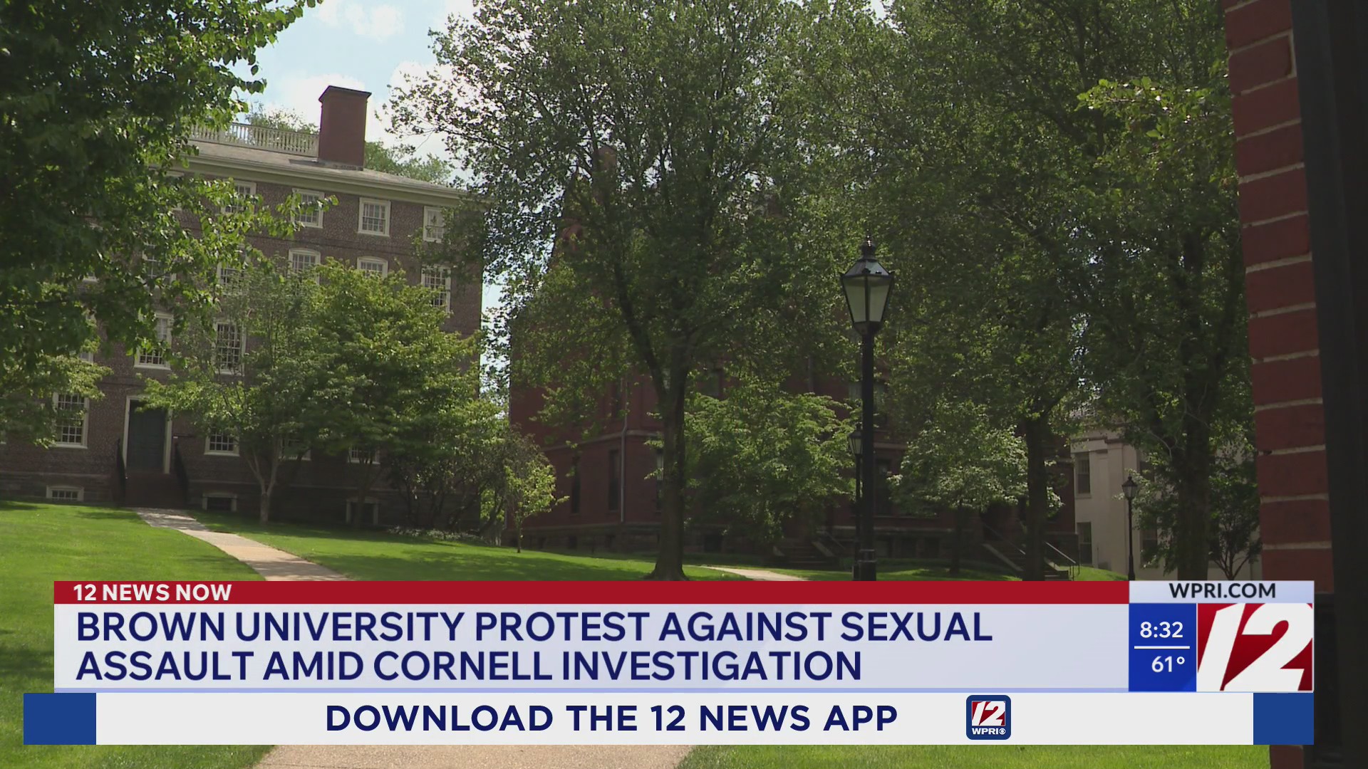 Brown University students protest against sexual assault amid Cornell ...