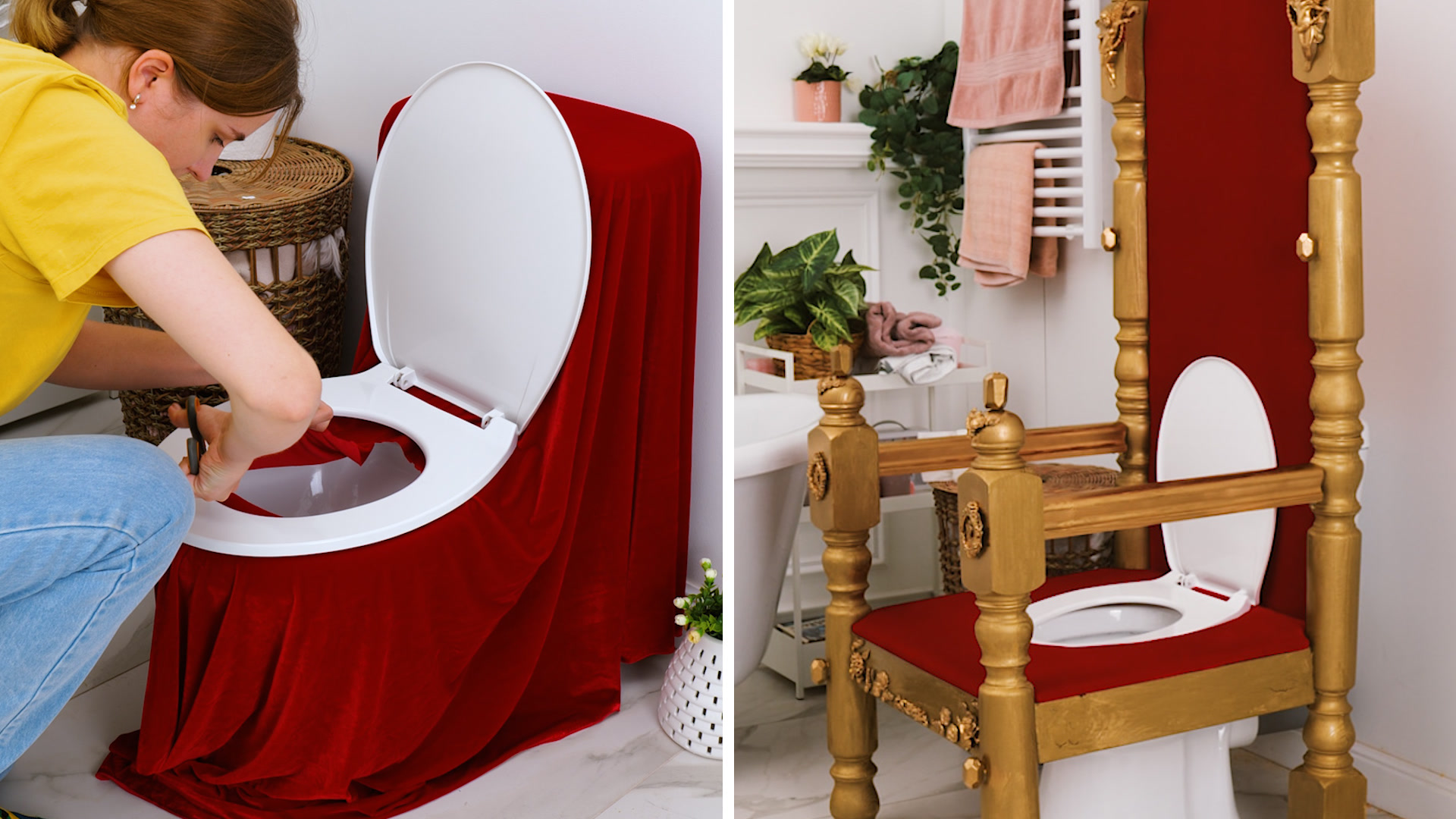 Wife's toilet prank on husband gone wild