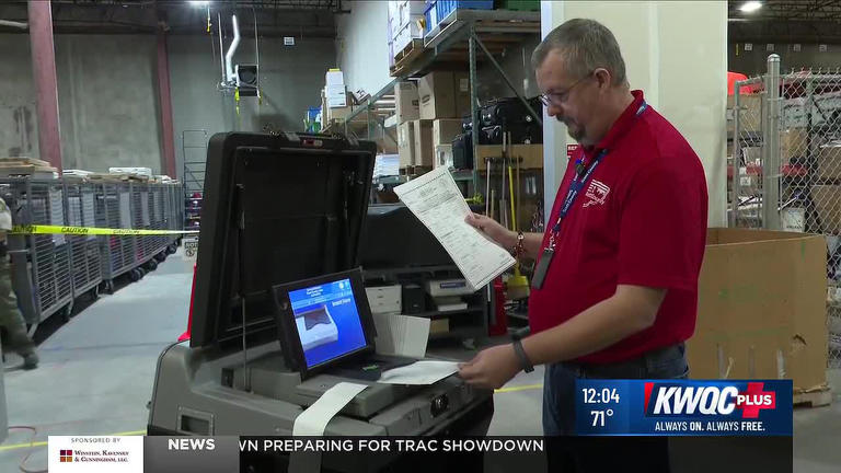 Iowa officials test Scott County voting machines ahead of November ...