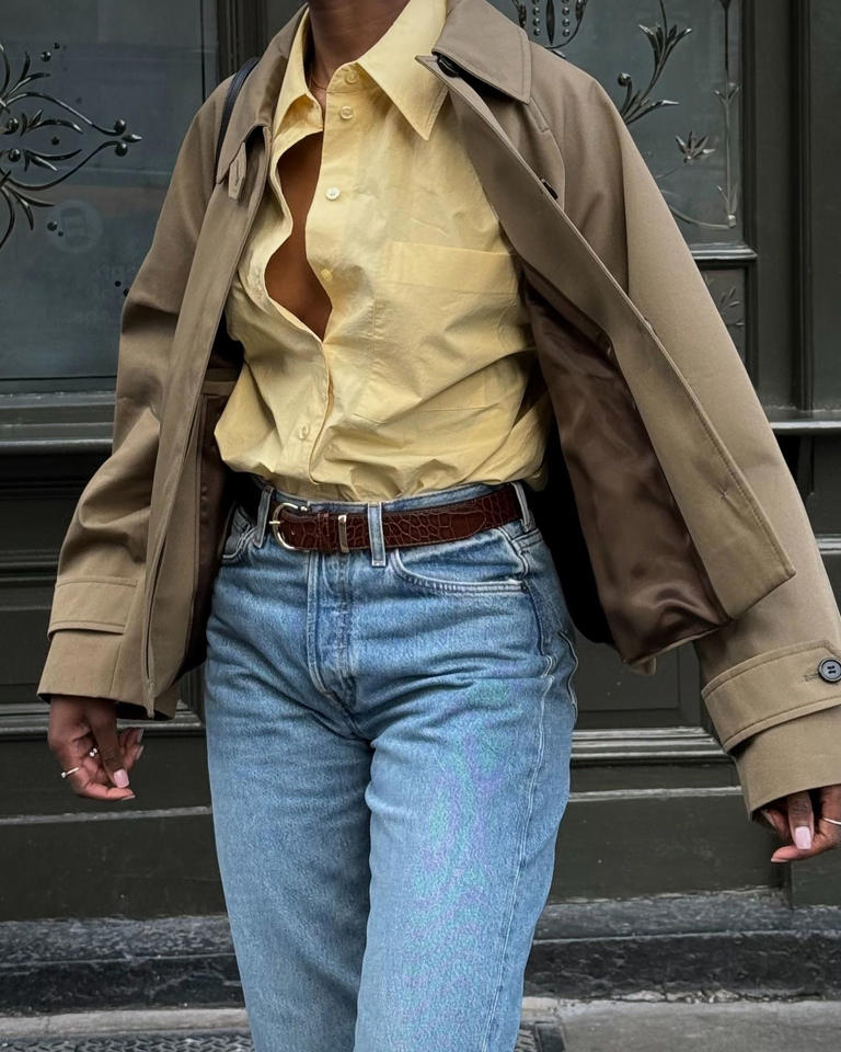 The trench-coat trend stylish women are wearing instead of the classic ...