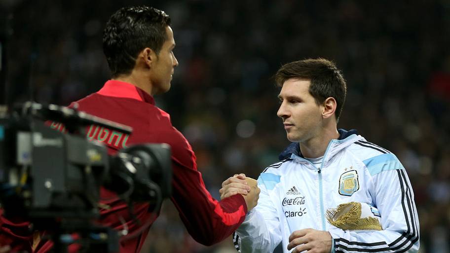The two international games Lionel Messi played against Cristiano Ronaldo