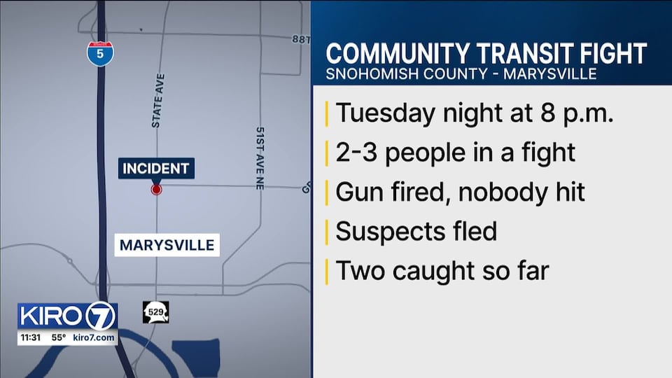 Fight breaks out on Snohomish Community Transit bus