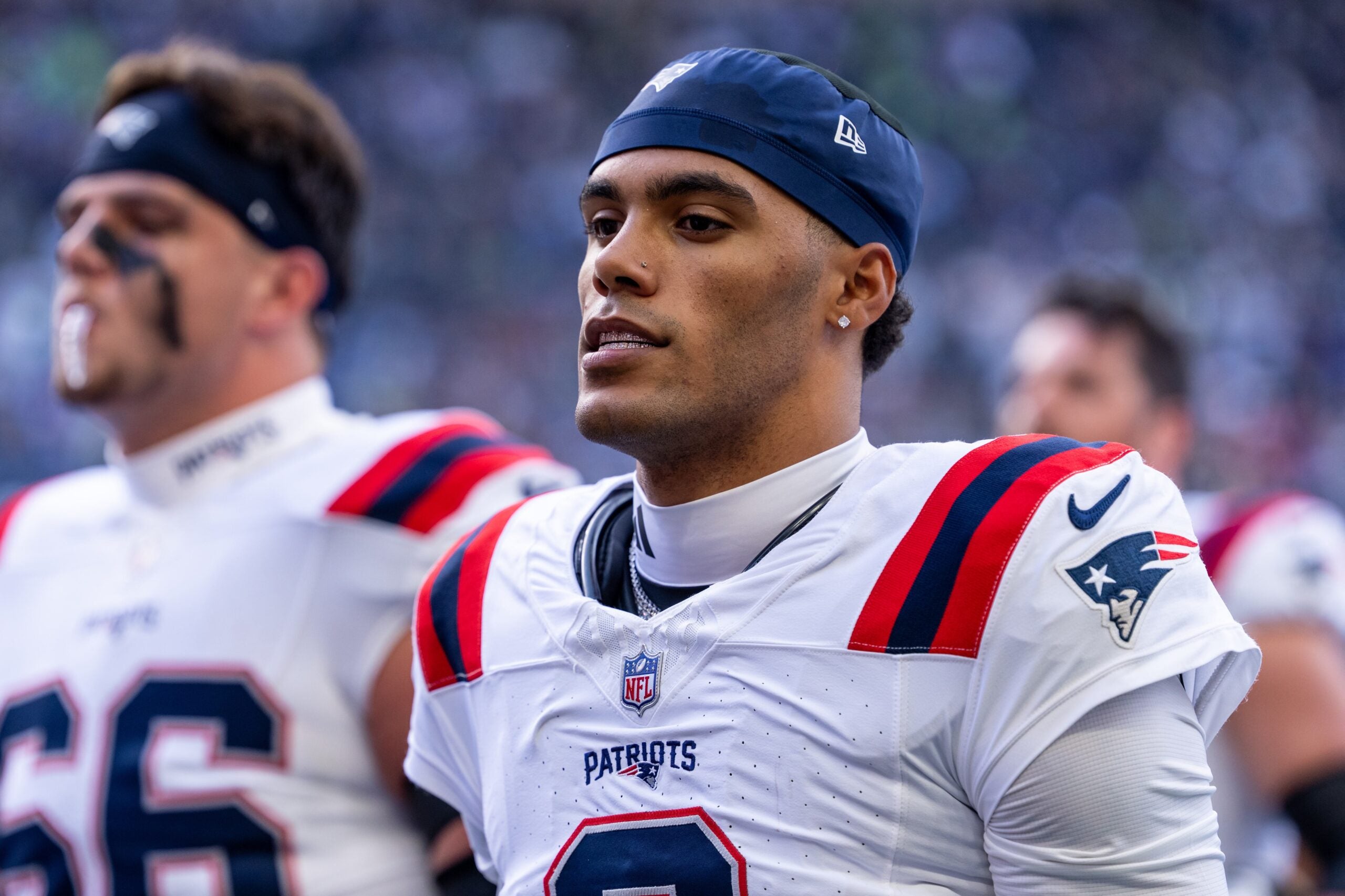 Patriots secondary gets more bad news as Christian Gonzalez misses ...