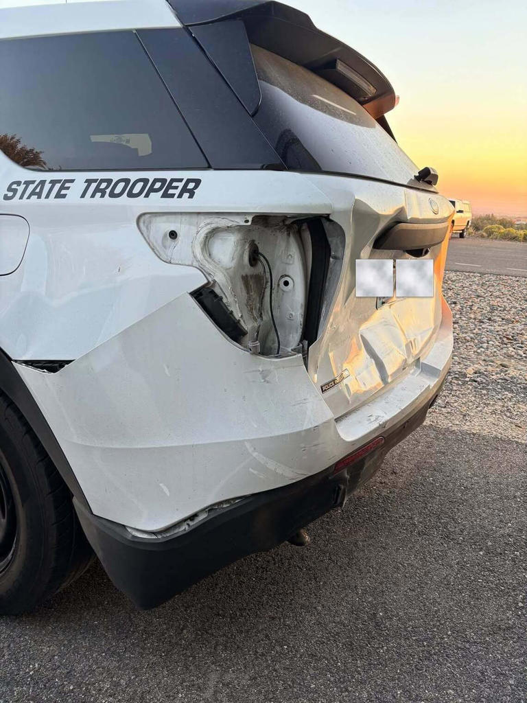 Suspected drunk driver crashed into WSP trooper on I-82 near Oregon