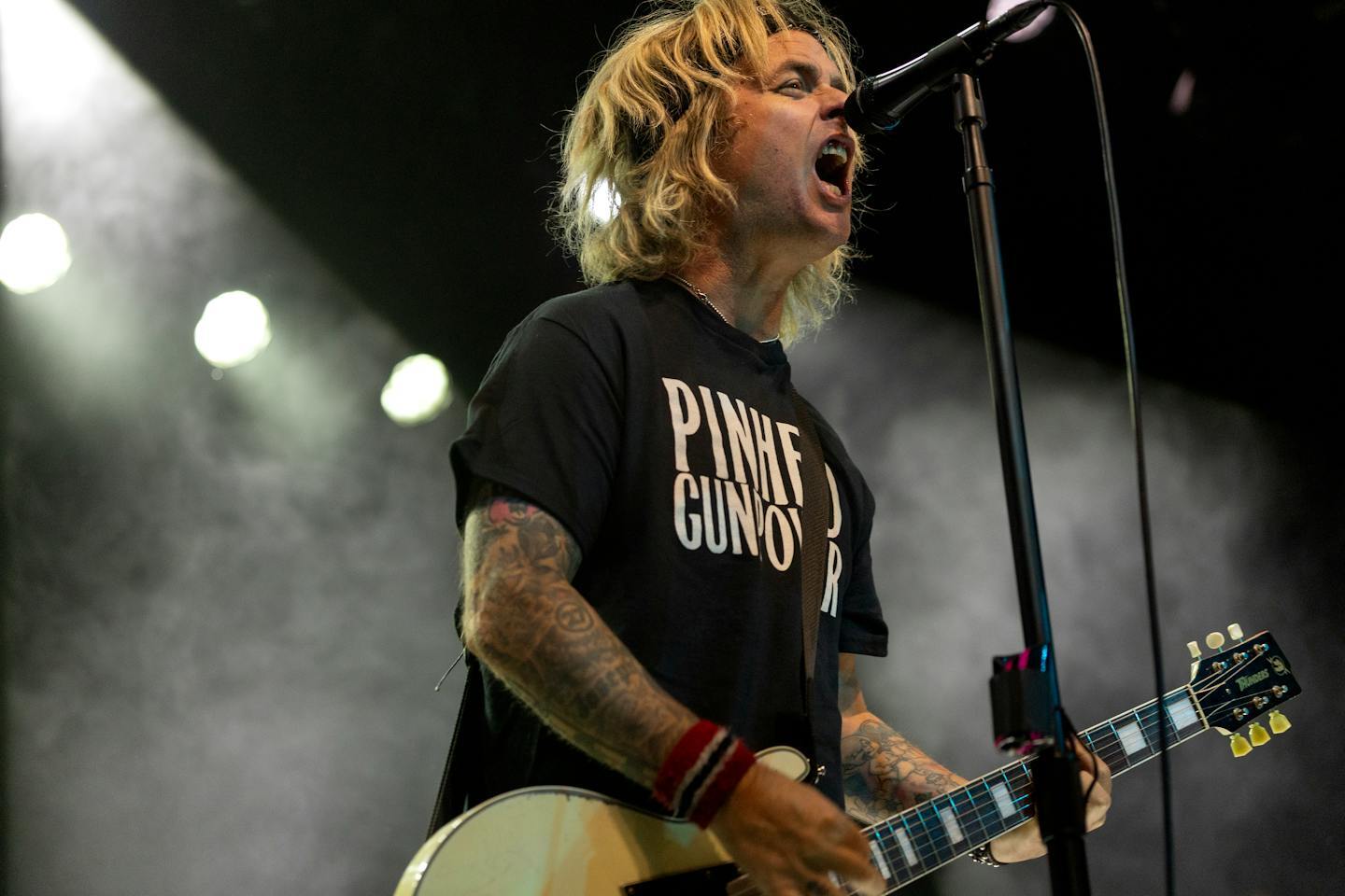 What was Green Day’s frontman doing onstage at First Avenue?