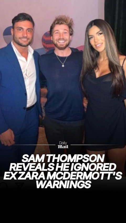 Sam Thompson says he ignored girlfriend to give Ekin-Su flowers
