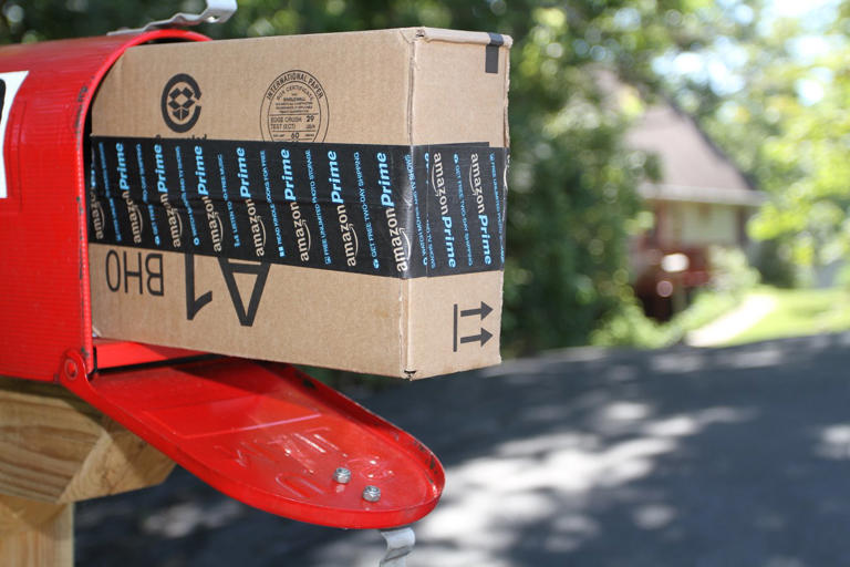 Amazon's delivery box: a symbol of instant gratification and convenience