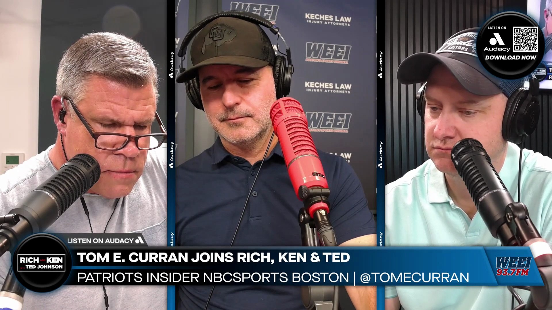 Tom E Curran joins the show