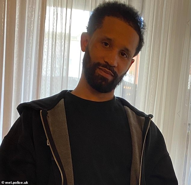 Man, 40, who was shot dead at memorial service in London is pictured ...