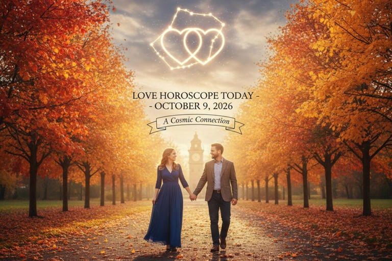 Love horoscope today, October 9, 2026