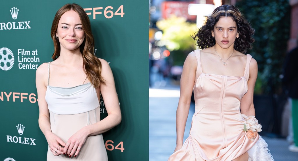 Emma Stone and Rosalía aren't waiting to wear spring 2027 looks