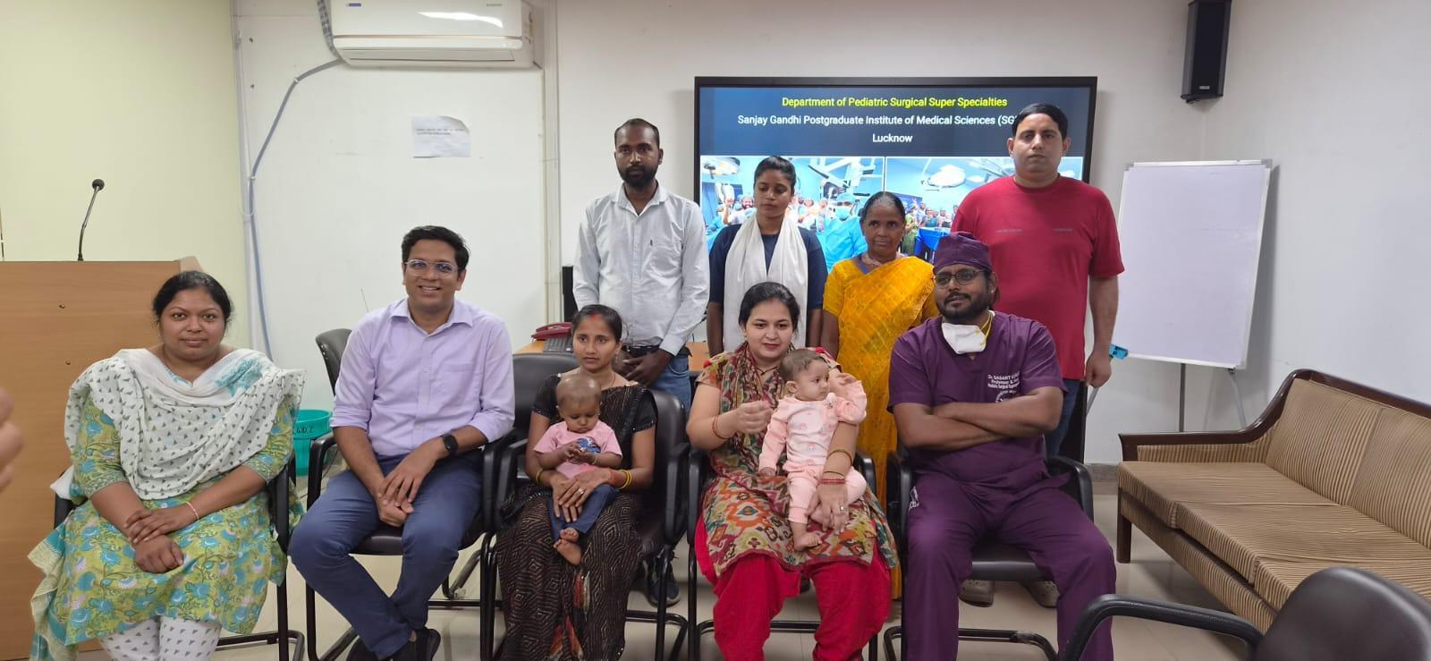 SGPGI performs robotic liver surgery on infants