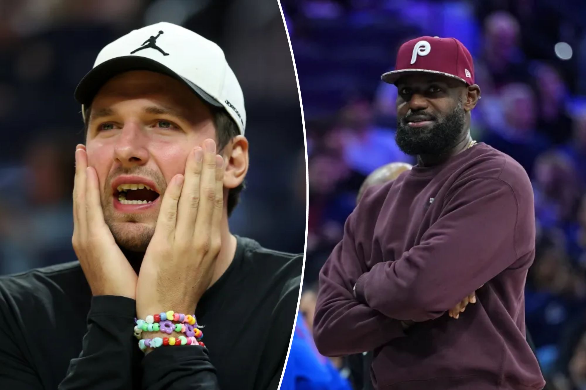 Luka Doncic’s parting words to LeBron James speak volumes