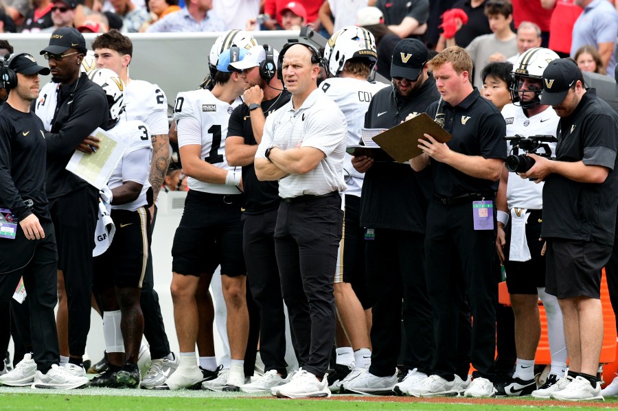 Vanderbilt seeks upset win over Ole Miss after dropping first 2 SEC games