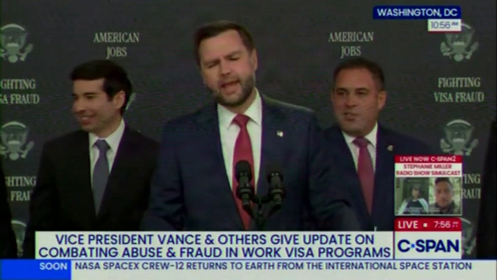 Vance humiliated after getting basic definition wrong