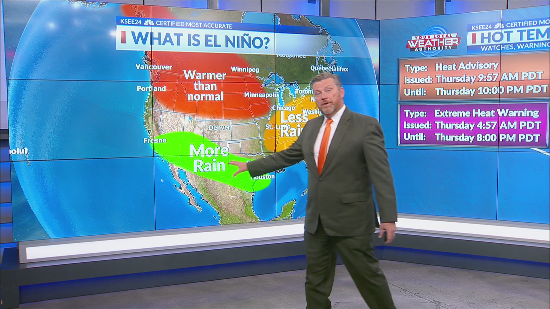 KSEE24 News at 6:00 PM weather