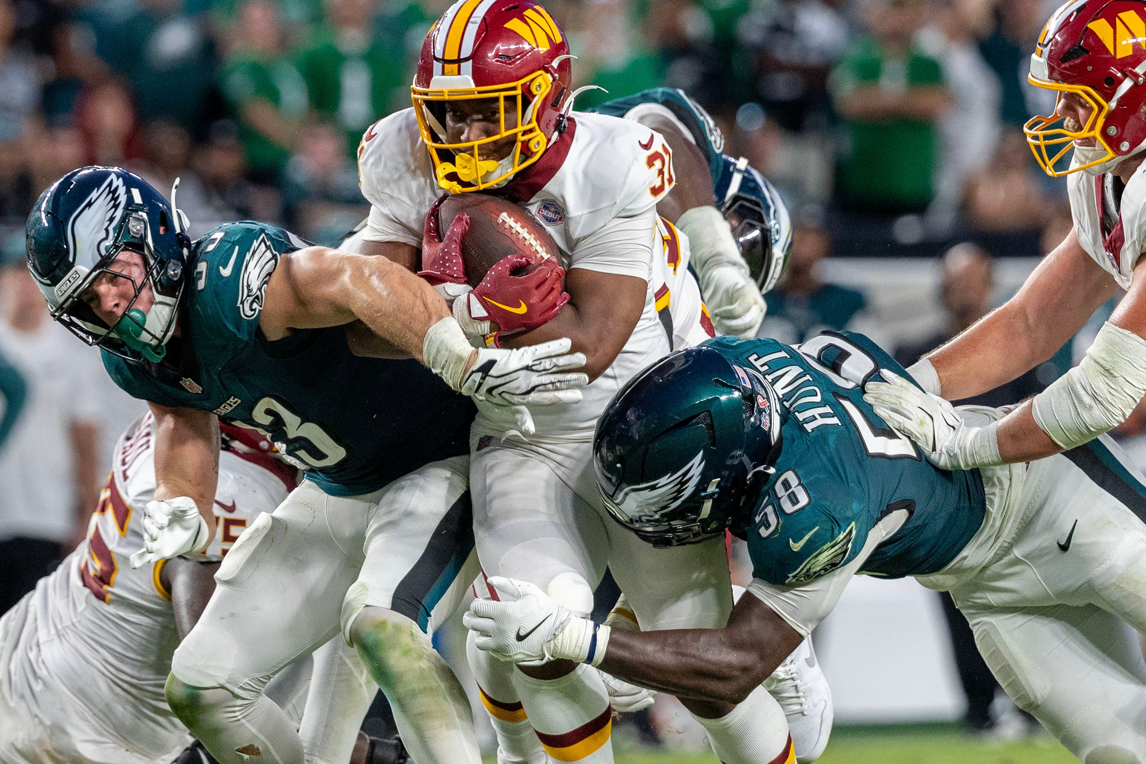 Commanders abruptly cut rookie running back Kaytron Allen