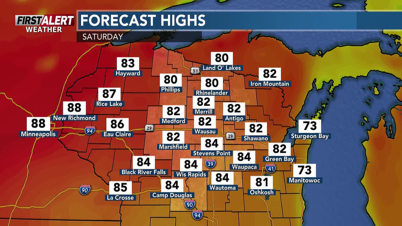 A taste of summer this weekend, then a cooldown