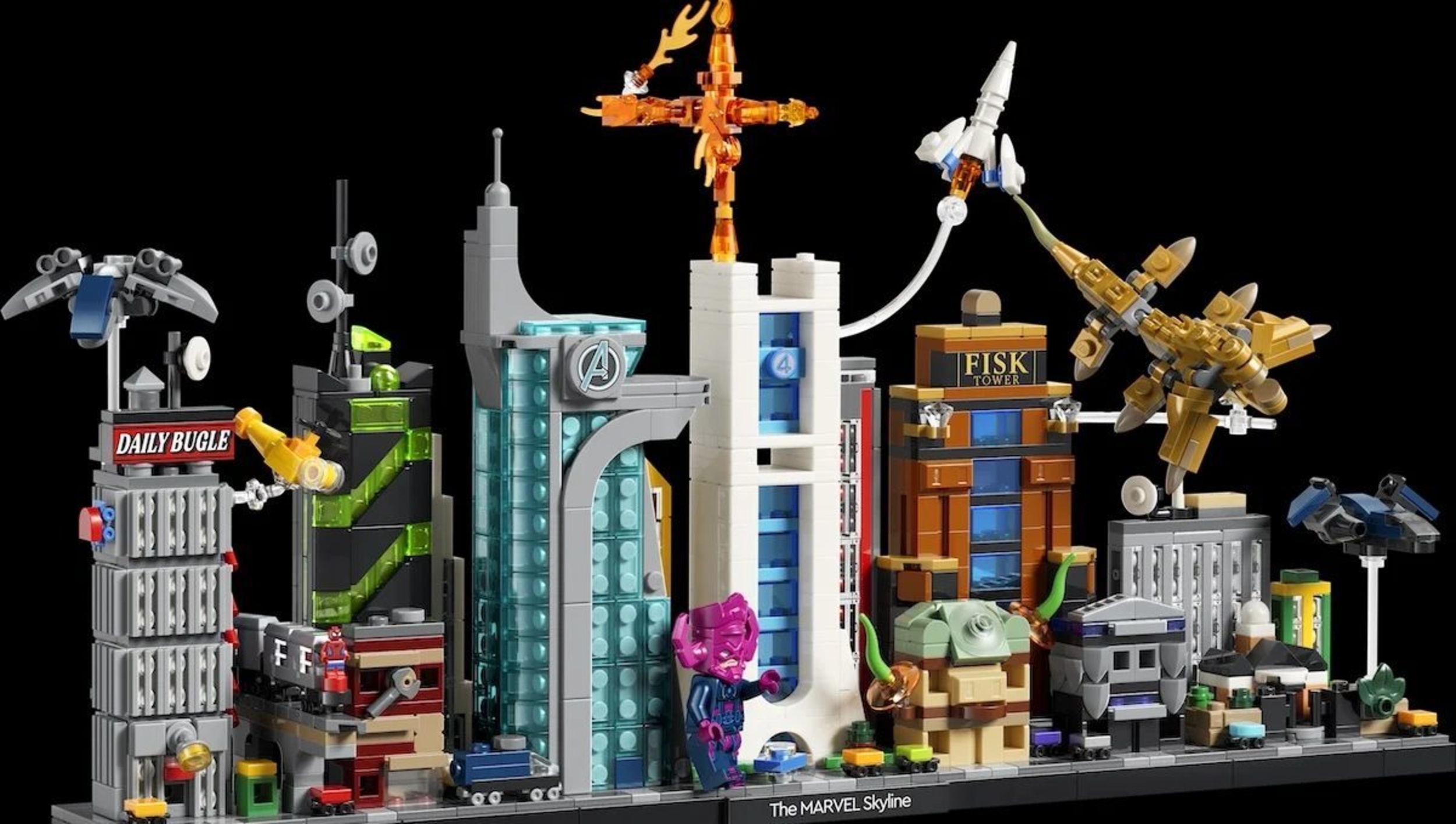 Build the Marvel skyline with this epic LEGO set