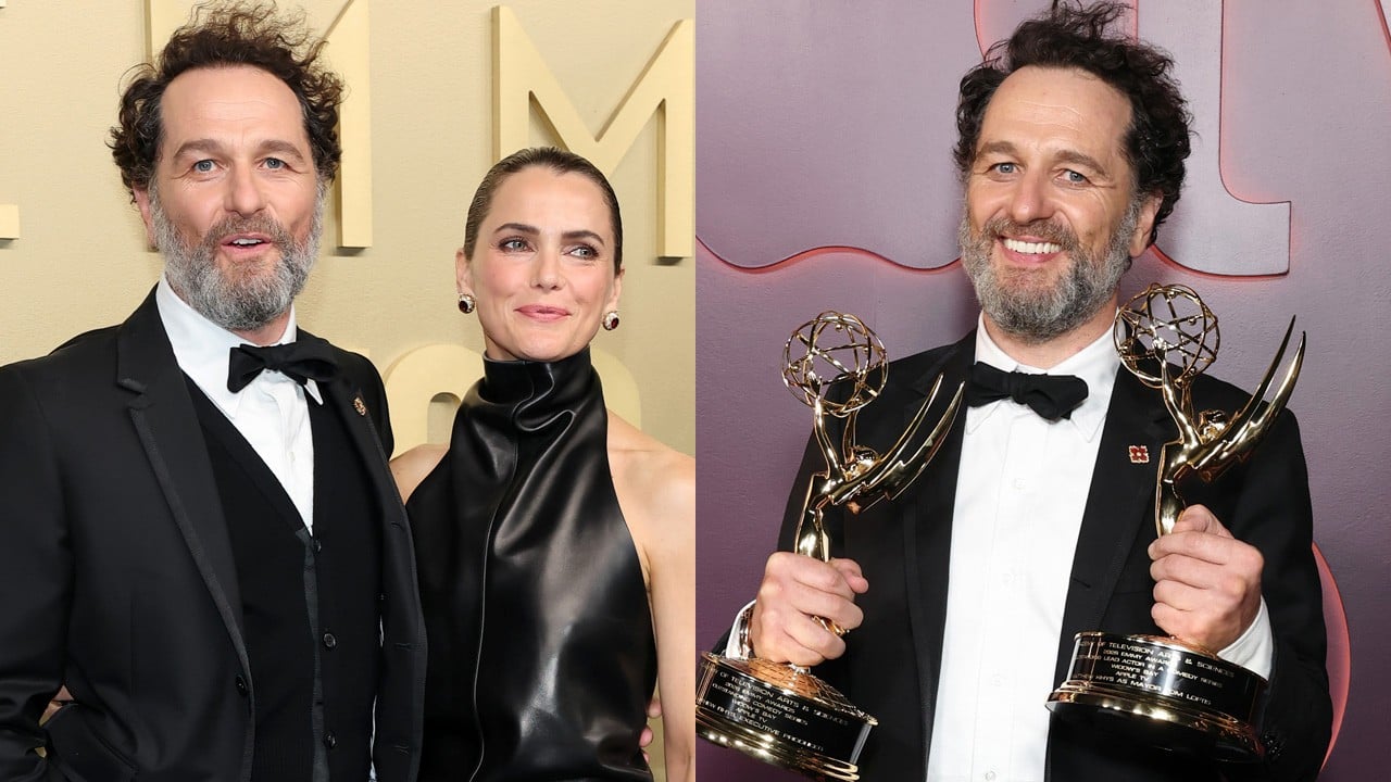 Keri Russell reacts to being left out of partner Matthew Rhys’ Emmys ...