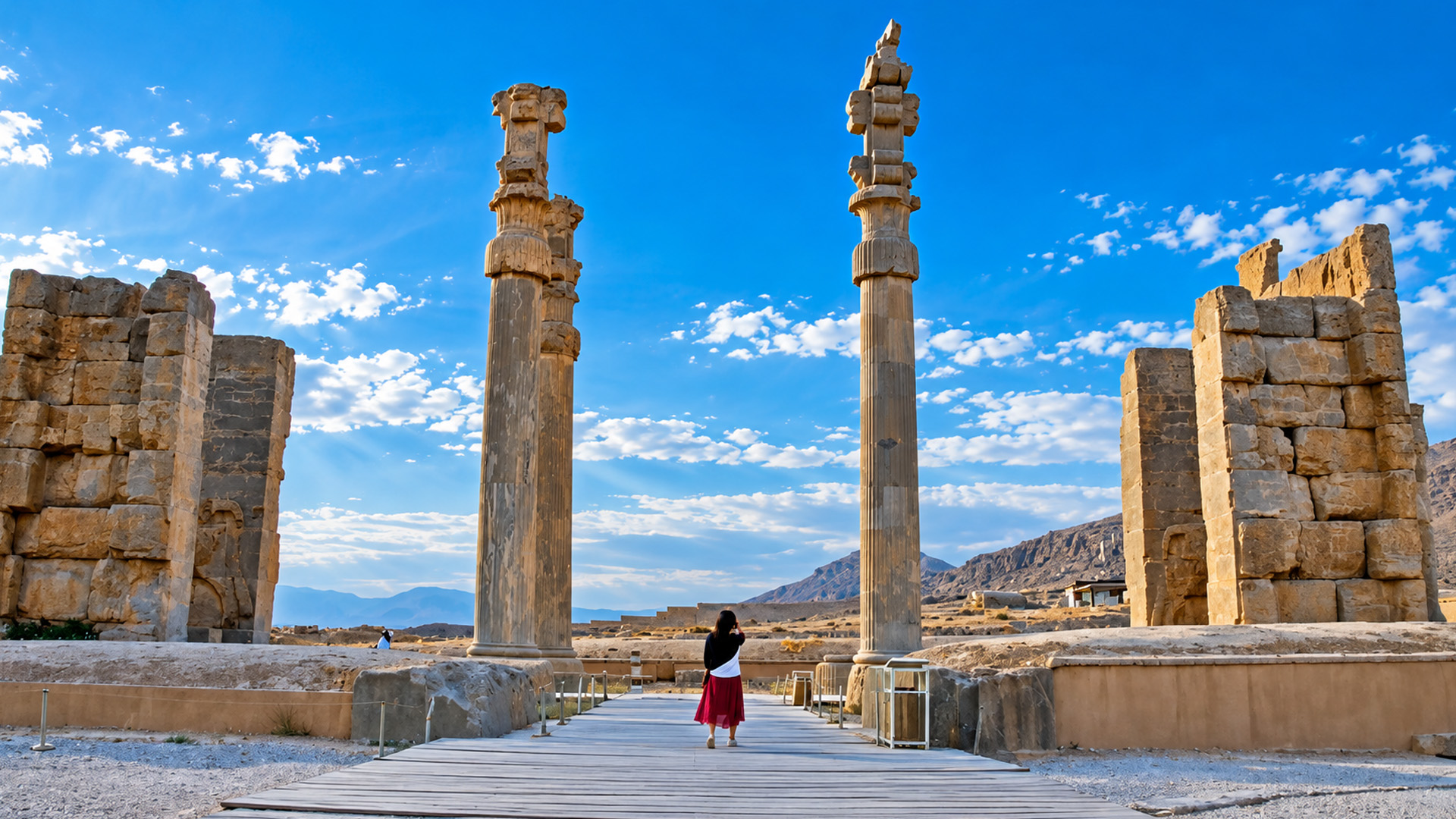 How are these ancient columns still standing?