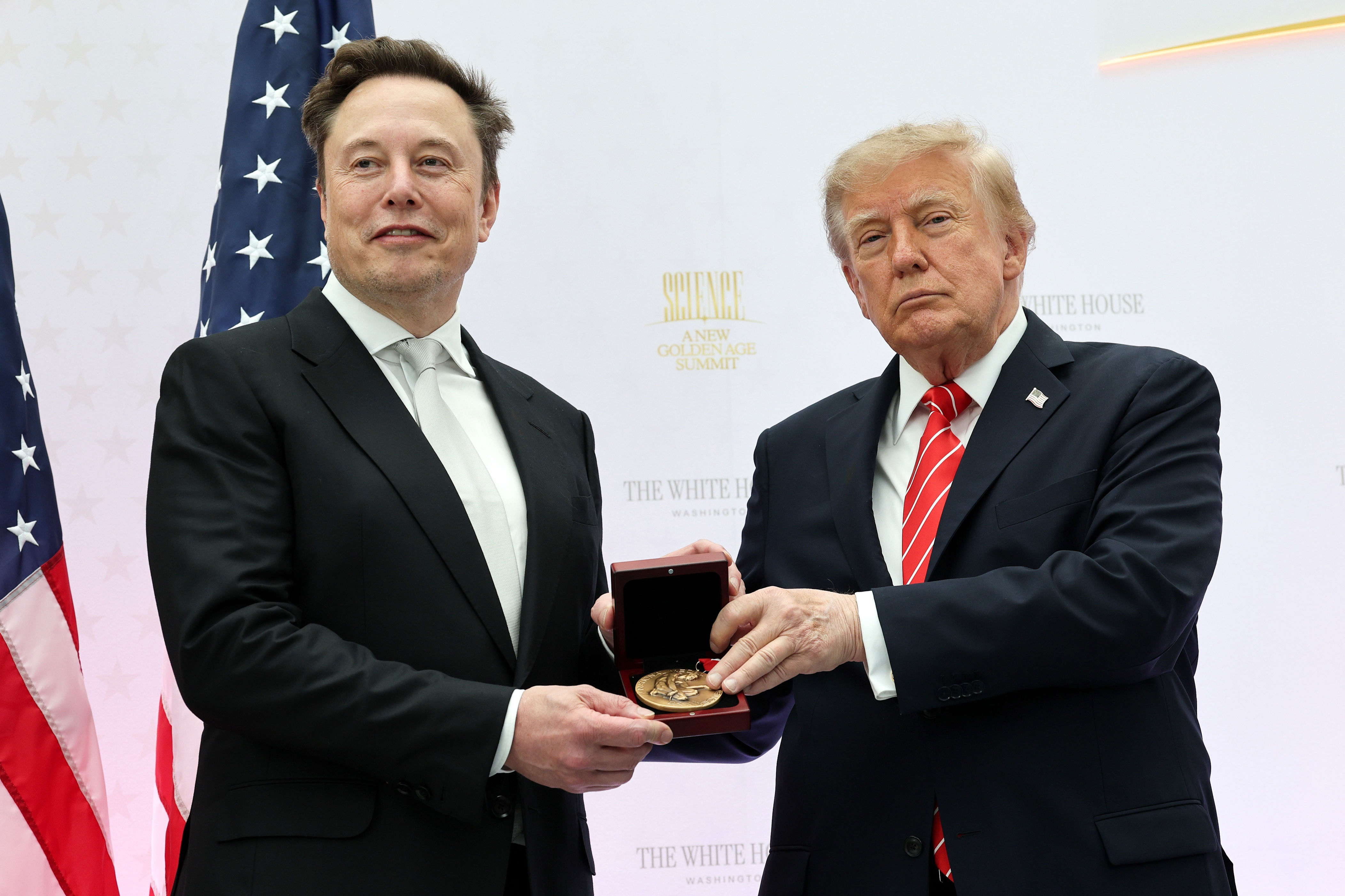 Trump honors Elon Musk, Jensen Haung and other top tech CEOs with ...