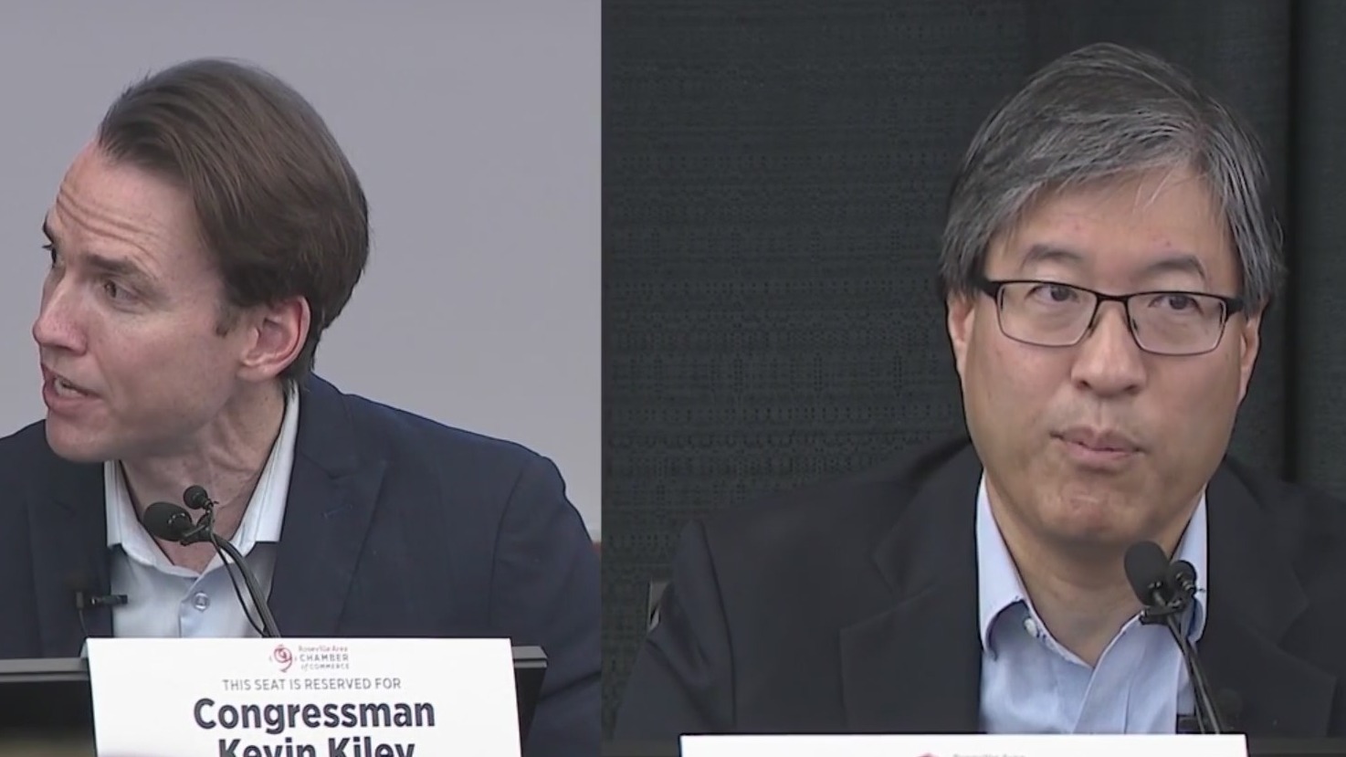 Richard Pan and Kevin Kiley participate in forum at Sierra College
