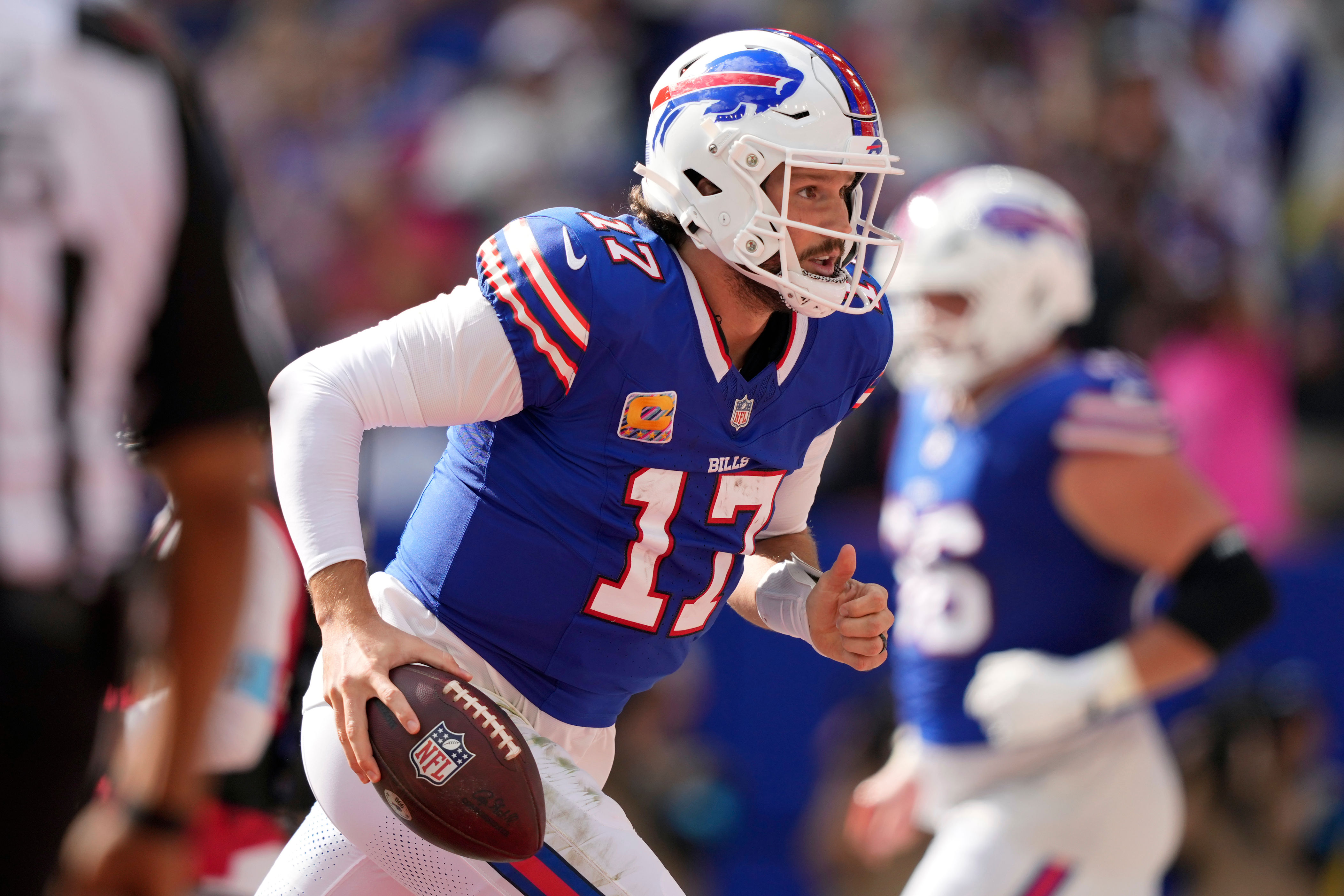Bills' one-of-a-kind Josh Allen offers challenge for Rams' defensive ...