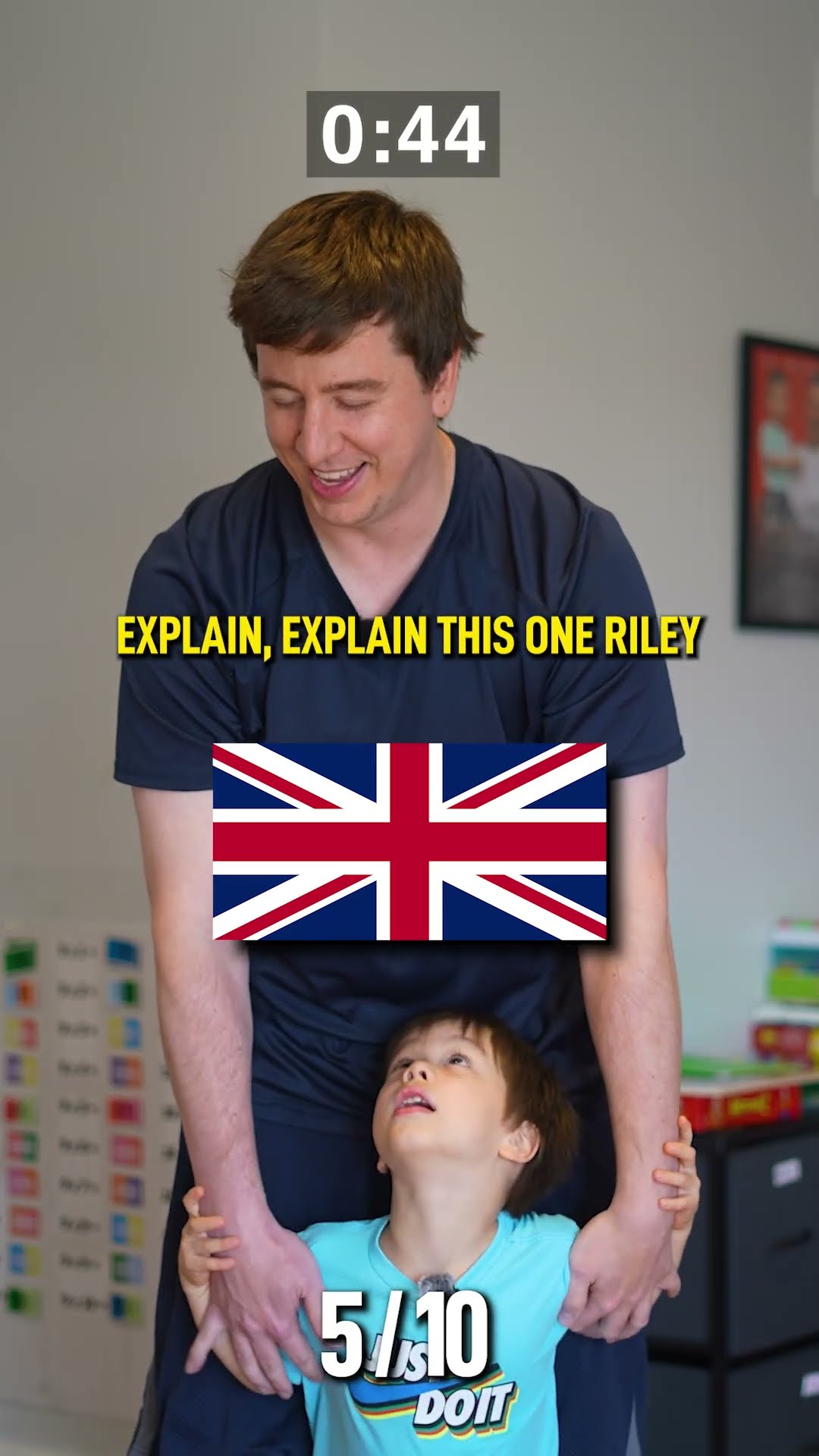 3-year-old describing flags @GrowingGenius-Riley