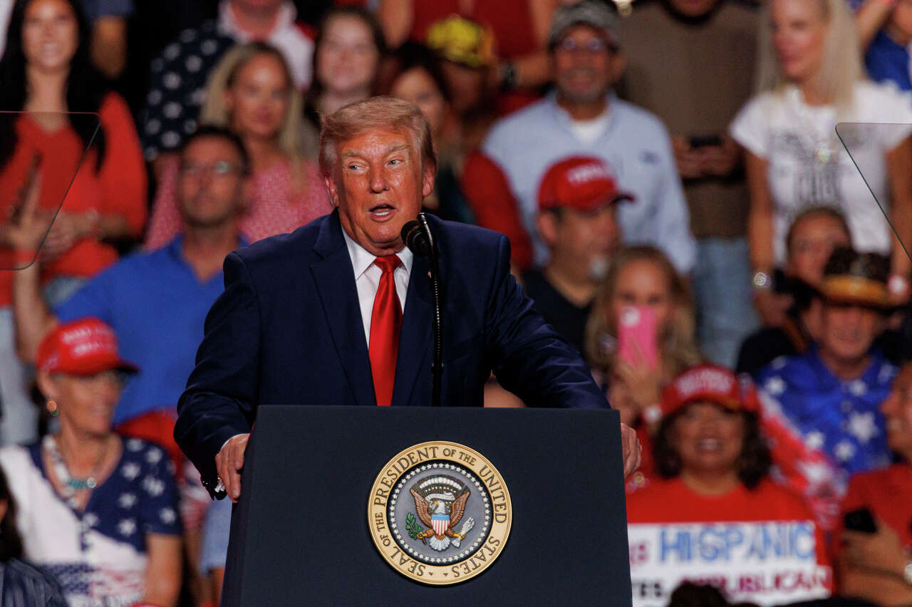 Trump's San Antonio rally draws protesters, crowd clashes and queries ...