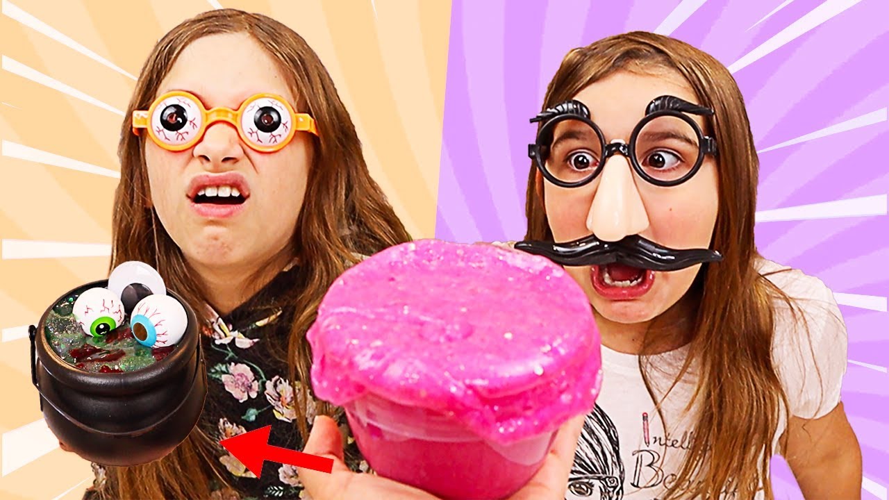 Turn this slime into Halloween slime challenge!