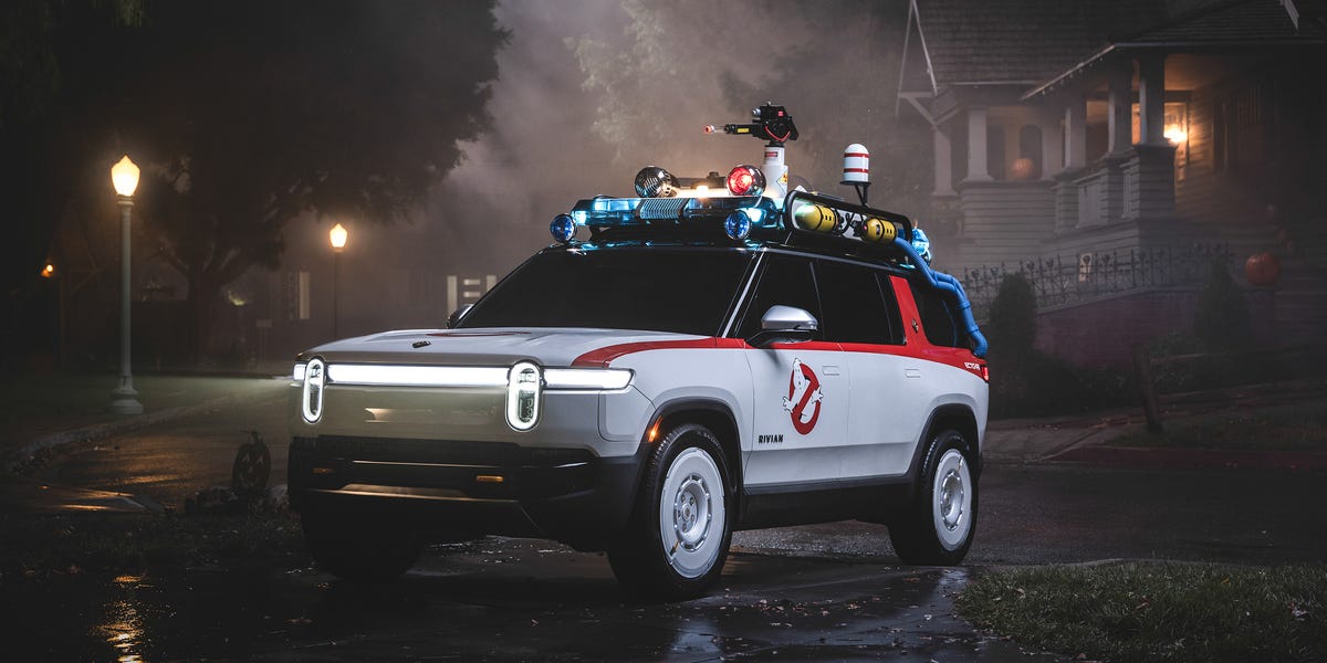 Who ya gonna call? Rivian transforms its EVs into ghostbusting machines ...