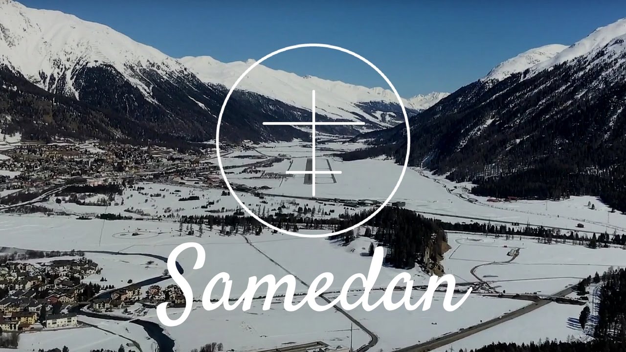 Most beautiful approach into Samedan - Challenger 604