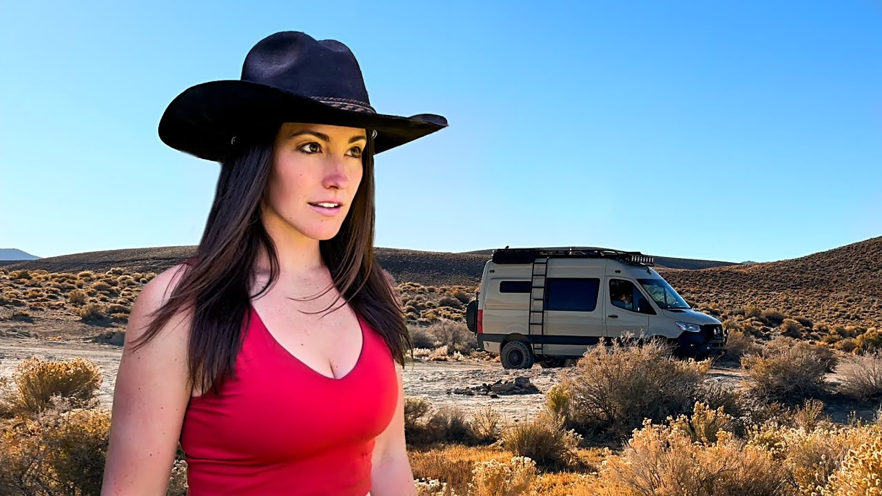 Camping Nevada's Cowboy Corridor | A Road Trip from in a 4x4 Sprinter Van.