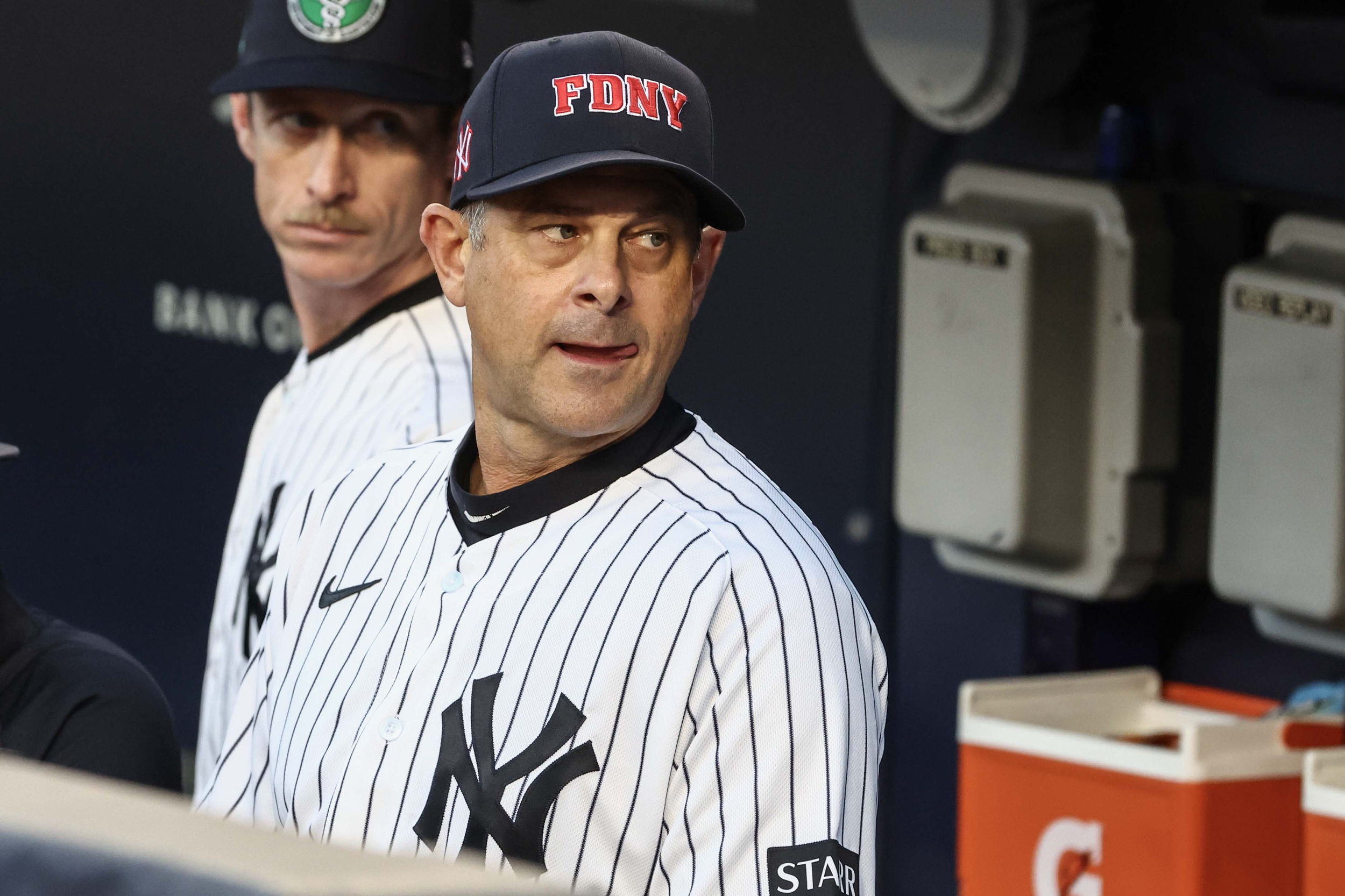 Yankees stars offer staunch support for Aaron Boone despite ALDS flop