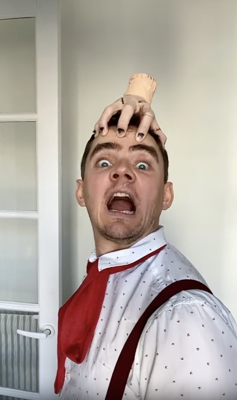 How to make the hand from Wednesday!