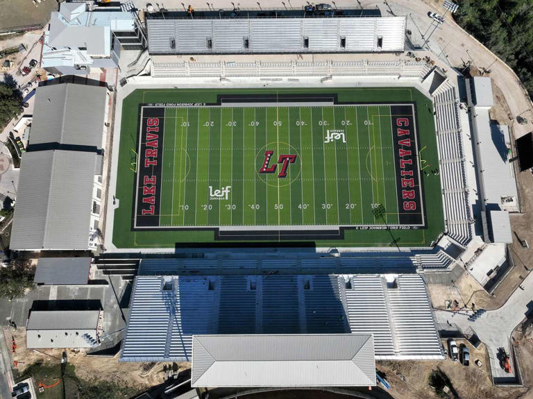 Lake Travis football returns to a bigger Cavalier Stadium. Take a look ...