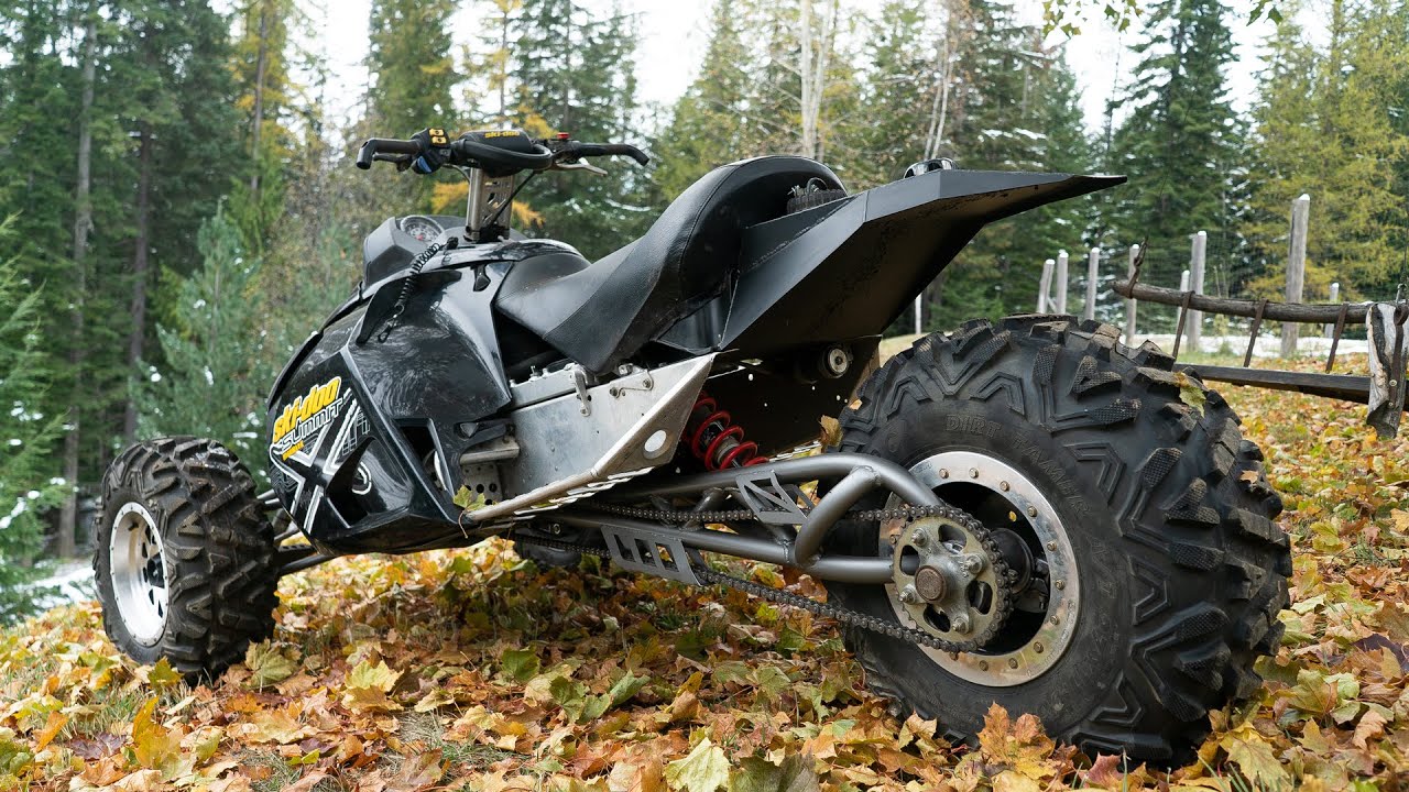 Off road reverse trike raw time lapse 1000cc 2 stroke full build