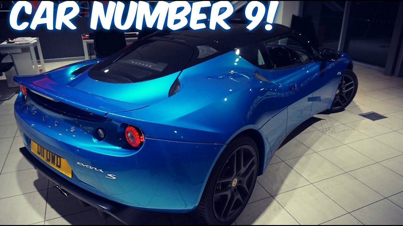 Lotus Evora S pickup video and 400 mile drive - 12 cars number 9!